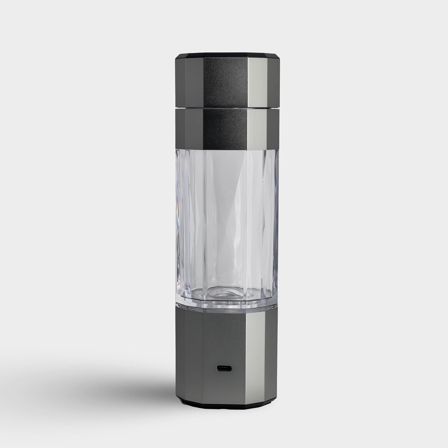 KLAR Elite Hydrogen Water Bottle - 15,000Ppb / 15Ppm - Market Leading Hydrogen Rating - Antioxidant Rich Water - Portable Hydrogen Generator - Premium Quality Bottle - AUS Owned. (Titanium Silver)