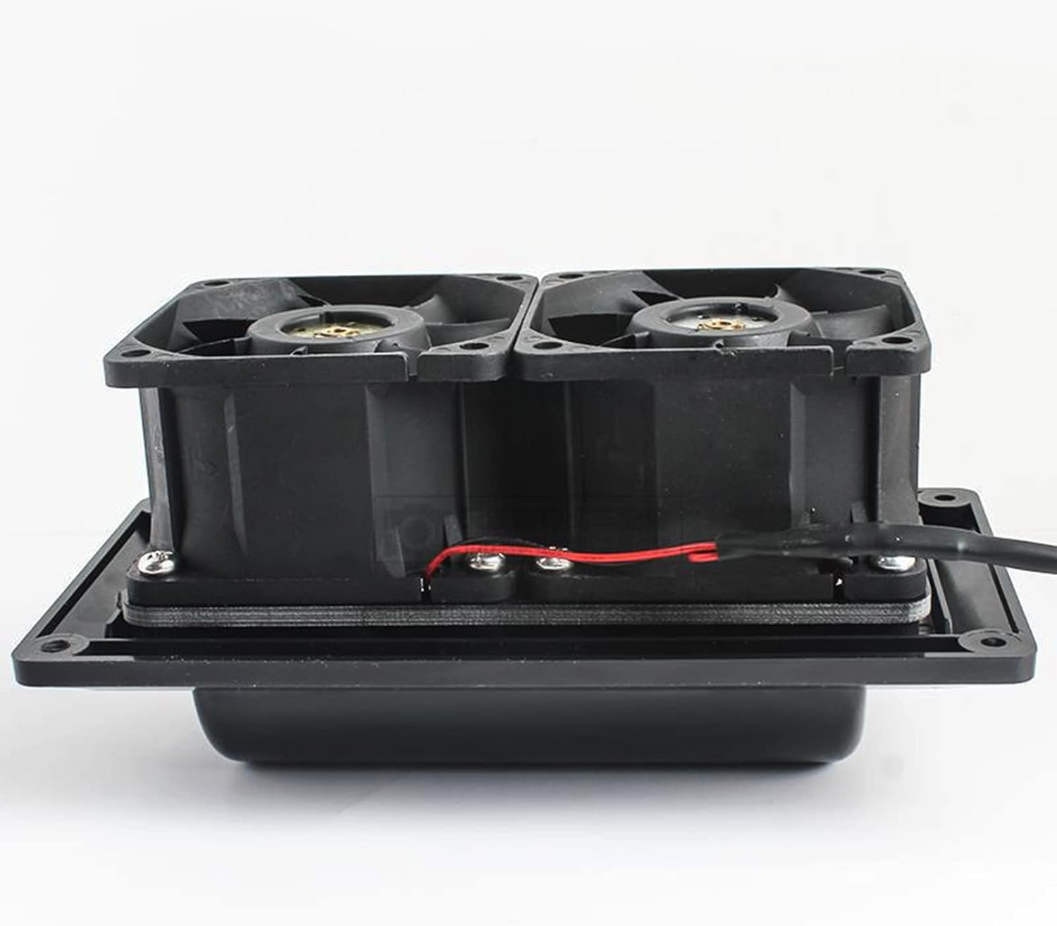 Acbbmns 12V Side Air Vent Ventilation Exhaust Fan for RV Caravan Motorhome Trailer Boat Marine Yacht (Black)