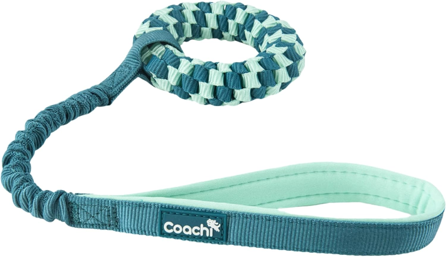 Coachi Puppy & Mini Tuggi Helix - Lightweight, Tough Dog Toy, Safe & Fun, Stretchy Bungee Handle, Reward Training, Recall, Agility, Interrupt Biting & Chewing. Suitable for Small Dogs & Puppies image number 5