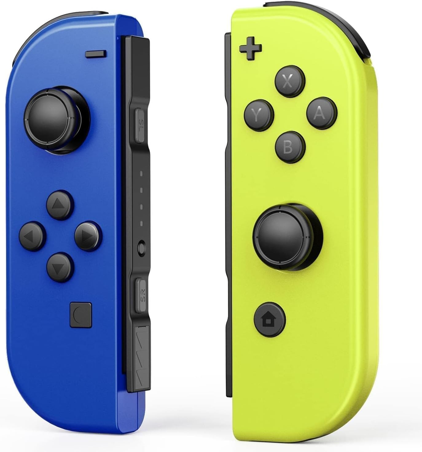 Joy Cons for Switch Controllers, Wireless Replacement for Switch Joycons, Left and Right Controllers Support Sports Dual Vibration,Wake-Up Motion Control(Blue and Yellow) image number 6