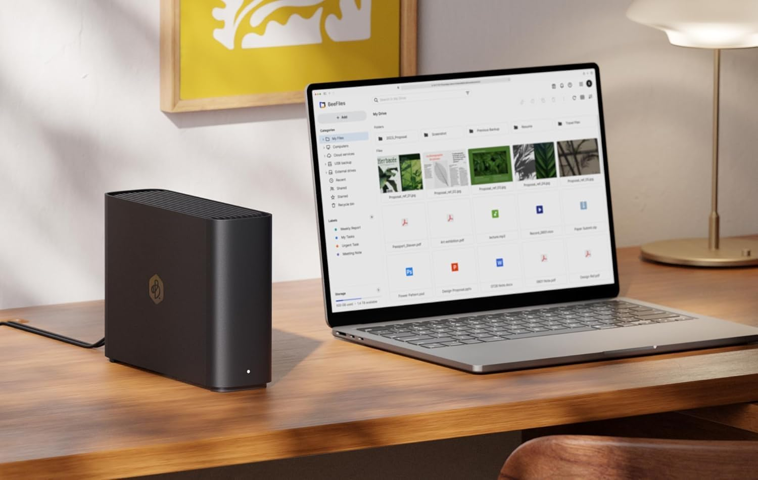 Synology Beestation plus 8TB, Intel Celeron, 4 GB DDR4 (BST170-8T) image number 3