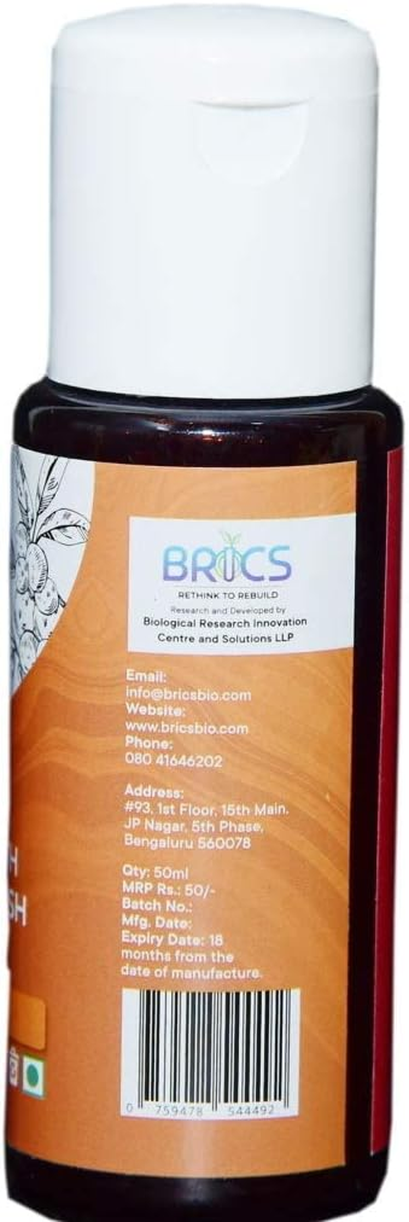 Ecosattva 3R Bathroom Essential Combo Natural Bath and Body Wash, Natural Face Wash, Natural Hand Wash and Natural Shampoo (50Ml Each) image number 5