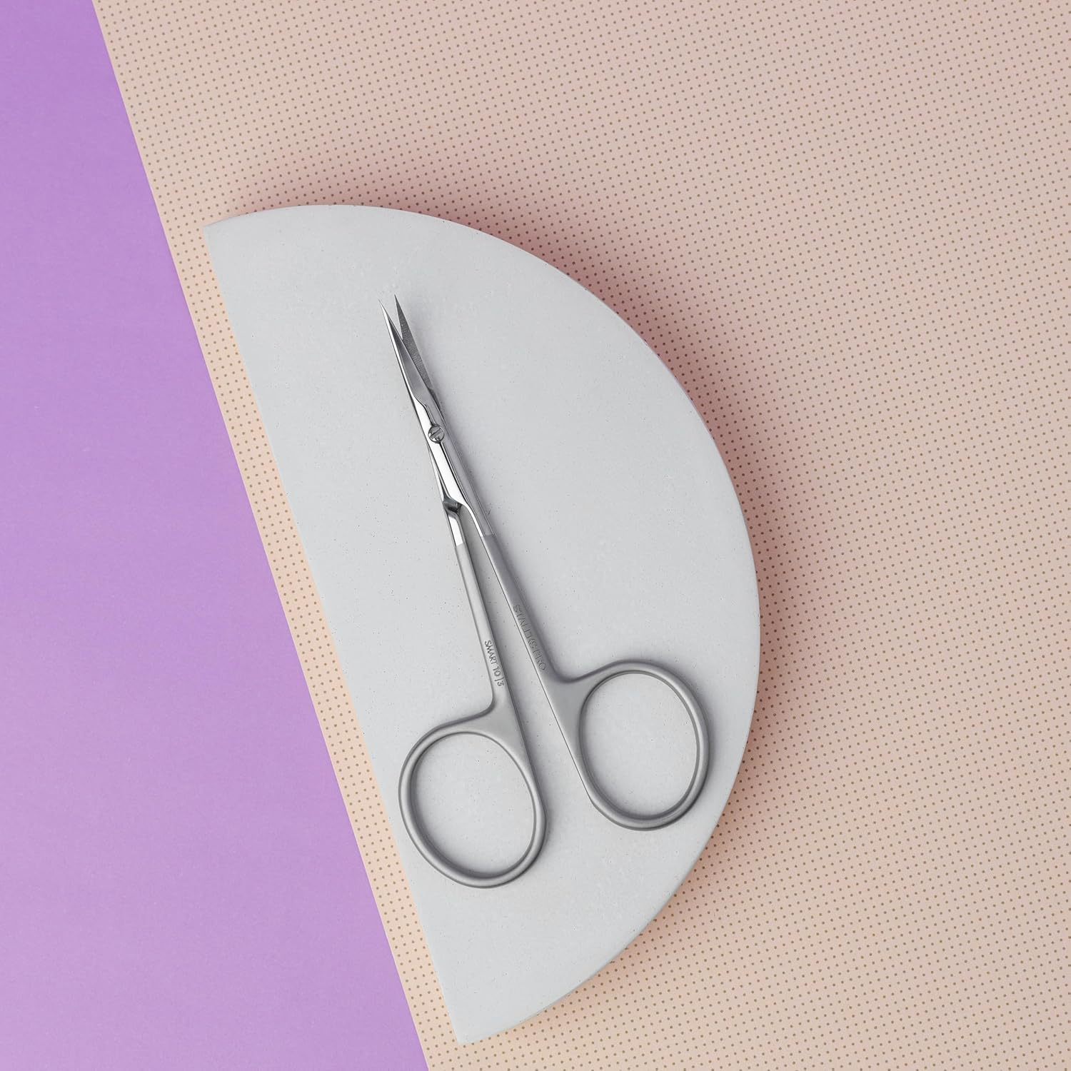 ABIO by STALEKS Nail Scissors, Cuticle Scissors, Eyebrow Scissors, Eyebrow Scissors (Professional, 10 Type 3) image number 1