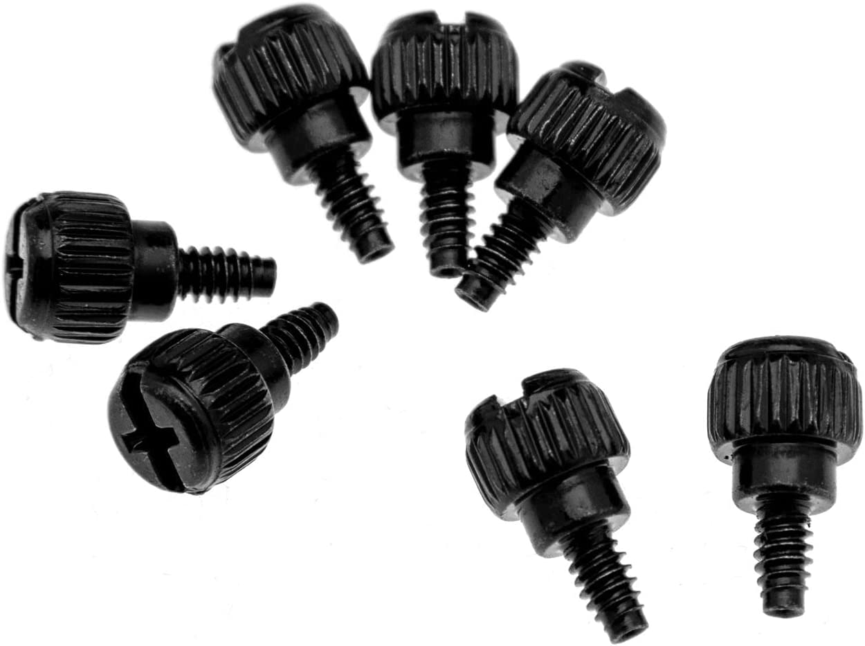 Emsea 50PCS Computer Case Thumb Screws, M3, 3Mm X 6Mm, Black image number 3