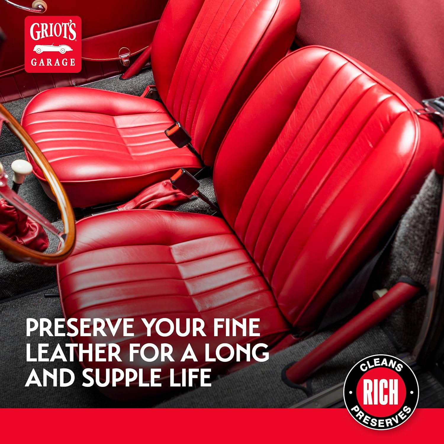 Griot'S Garage 11142 Leather Care - 16 Oz. image number 4