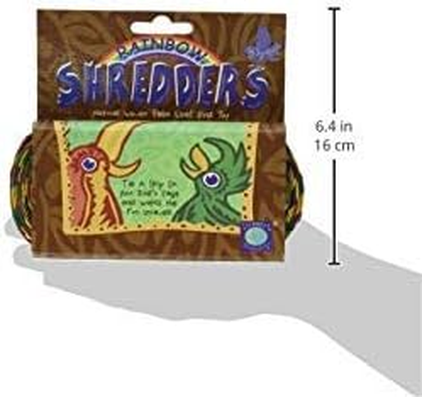 Planet Pleasures Rainbow Shredders Straight Ribbon Bird Toy, 30' L by 1" W image number 5