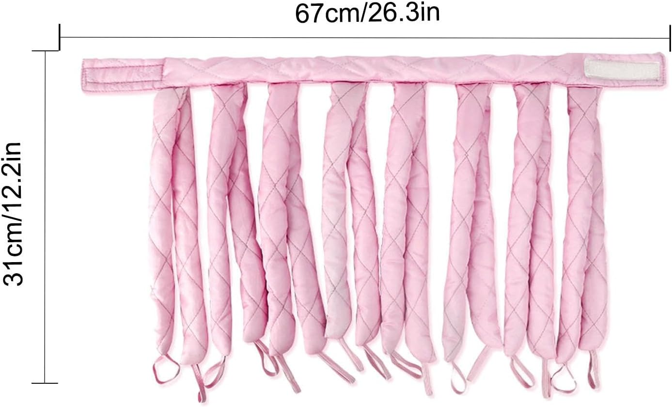 Heat-Free Curling Head Band - Curler without Heat, Curling Iron Set for Sleeping, Heat-Free Curling Headband, Heat-Free Curling Tool, Heat-Free Curling Set, Curling Iron for Sleeping, Heat-Free image number 1