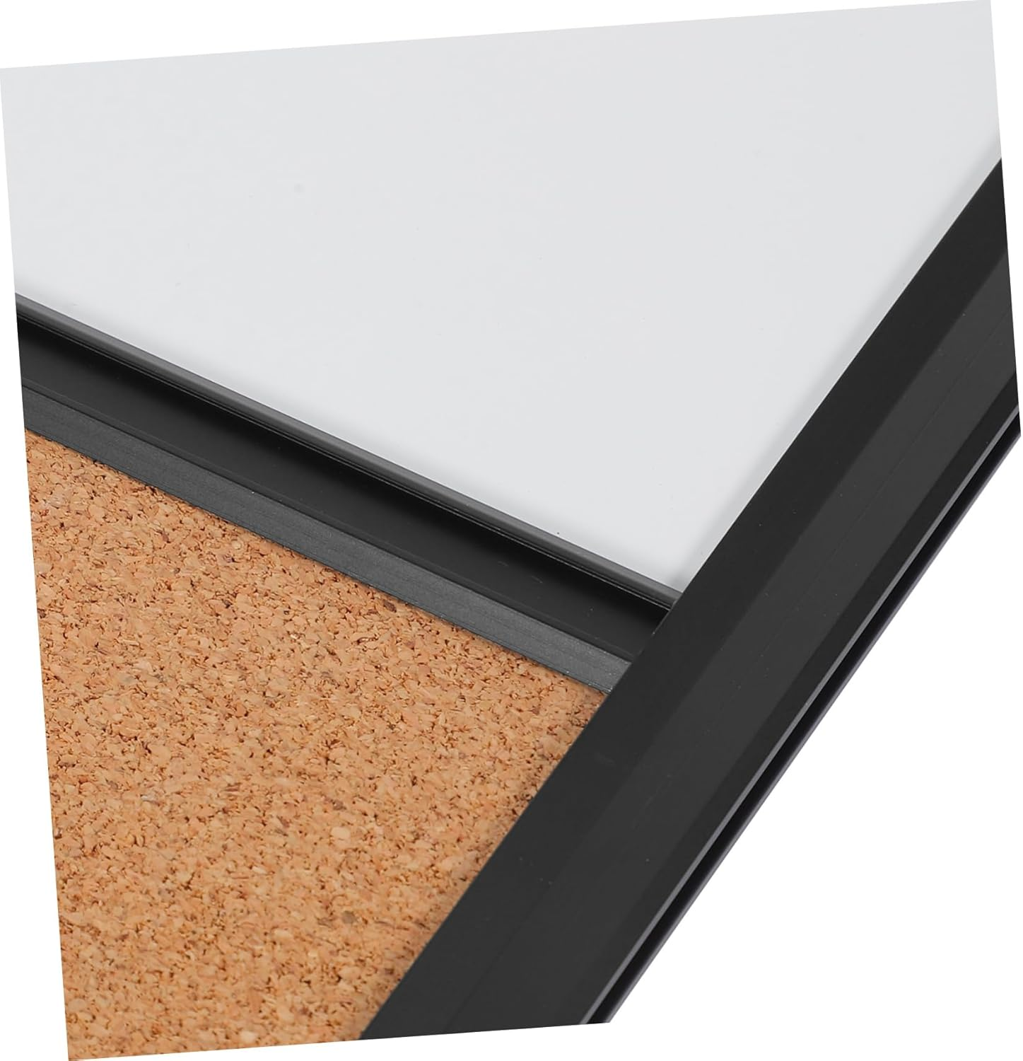 Operitacx Office Cork Board Memo Notice Board Wall-Mounted Dual-Use Whiteboard and Corkboard Decorative Bulletin for Use