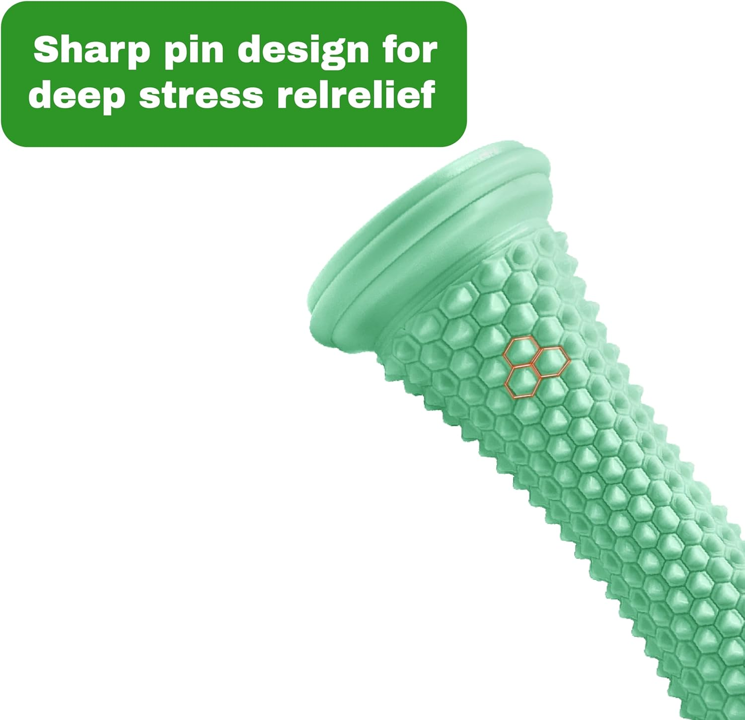 Foot Roller Massager - Ultimate Plantar Fasciitis Relief, Deep Tissue Muscle Massager, Reflexology Tools, Green