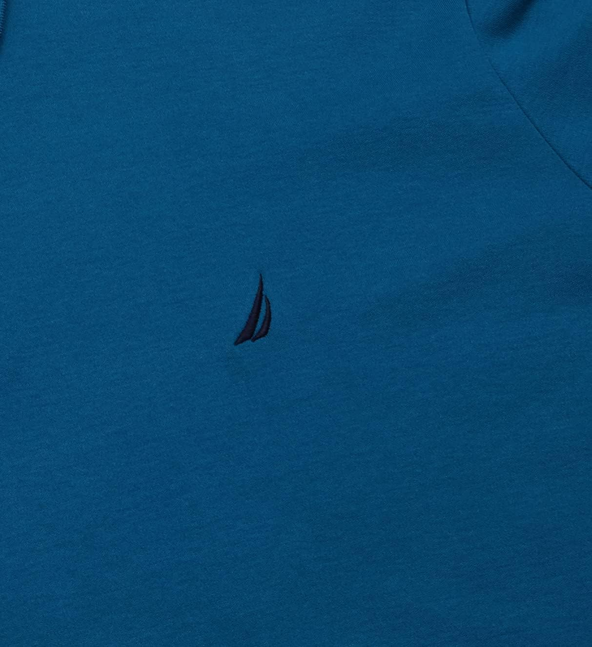 NAUTICA Men'S Classic Fit Short Sleeve Solid Soft Cotton Polo Shirt, Cargo Blue, Large Big Tall image number 4