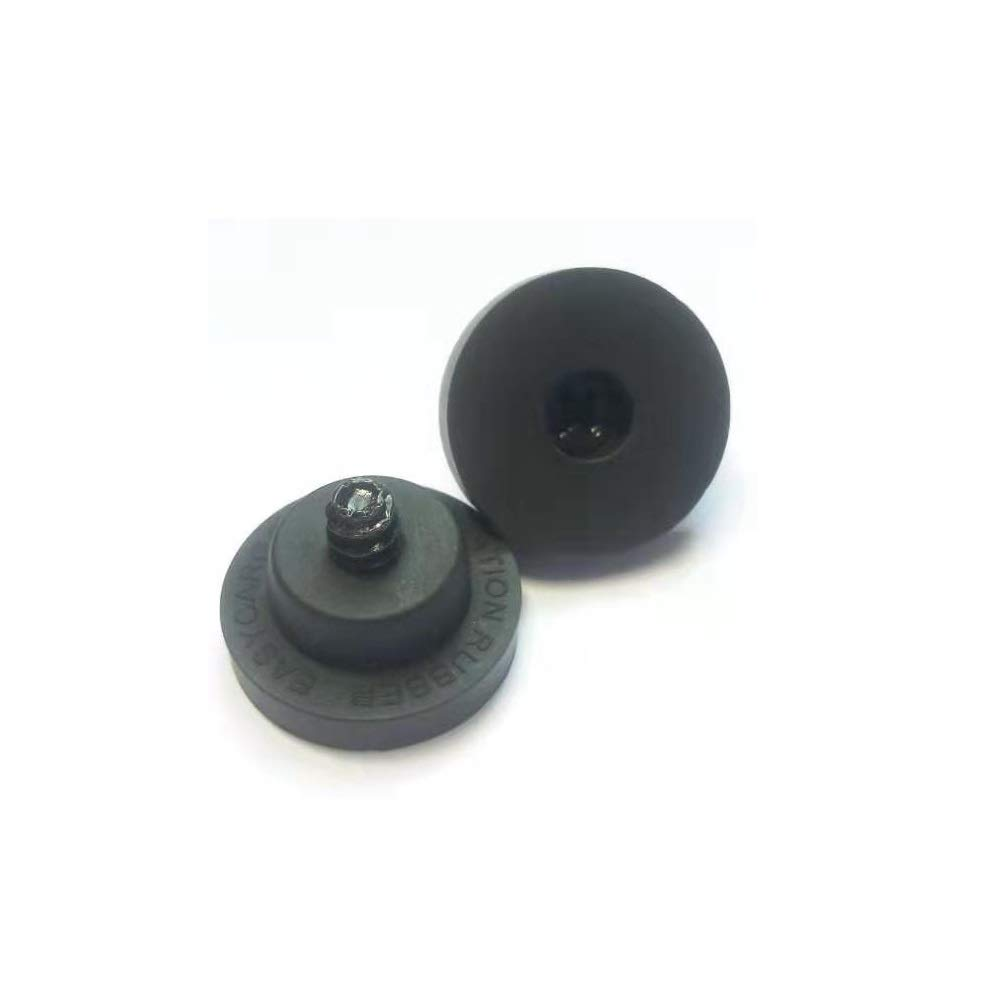 Easycargo Fan anti Vibration Pads, Fan Damper for Noise Reduction, Silicone Damper for Low Noise Fan 80Mm, 92Mm, 120Mm, 140Mm (Black 16-Pack)