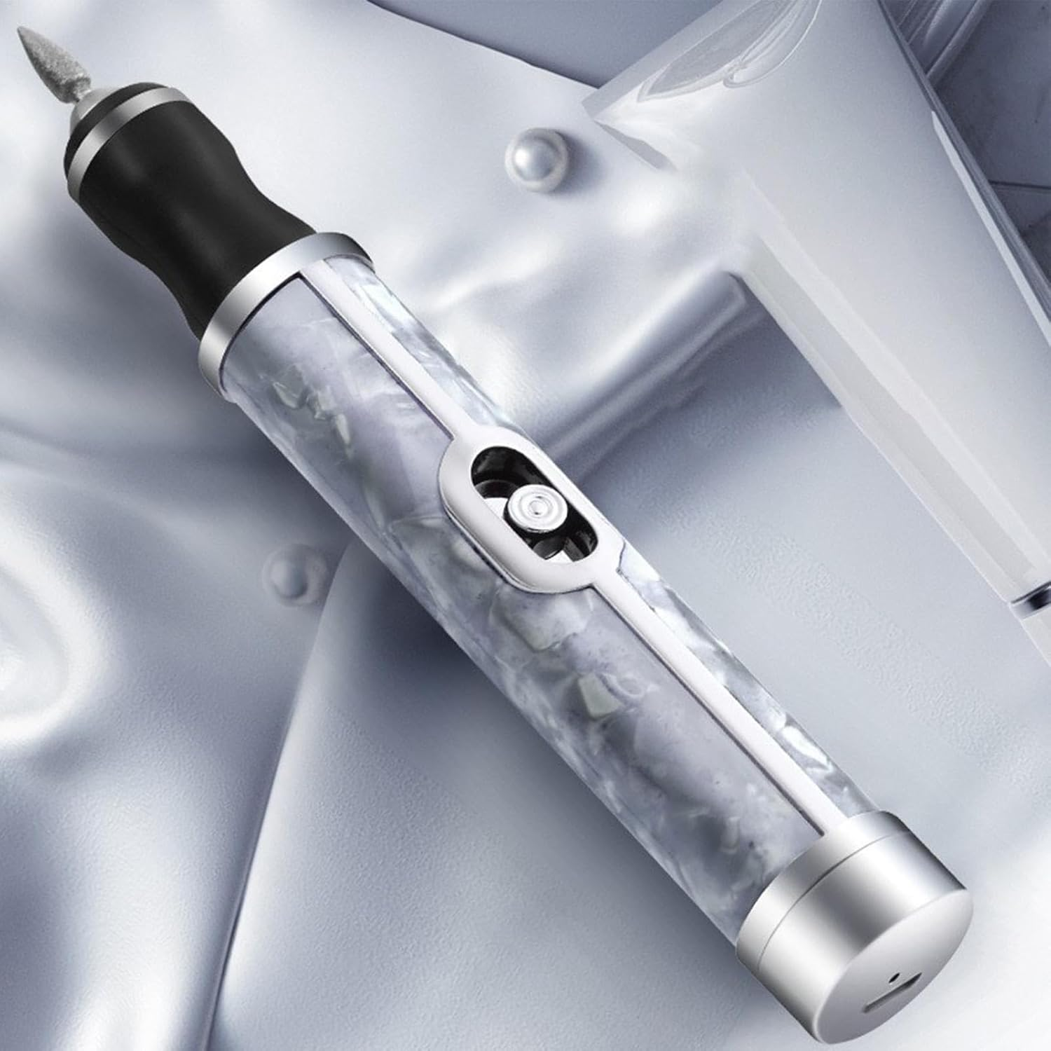 Electric Nail File,Electric Nail Drill - Cordless 4 Speeds Professional Removing Acrylic Tools for Edge Shaping Polishing Grinding Nursing Peeling