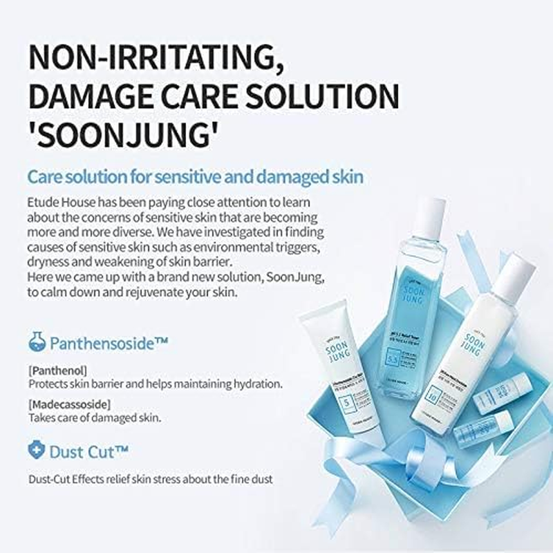 ETUDE HOUSE Soonjung 2X Barrier Intensive Cream 60Ml (Old Version)- Hypoallergenic Shea Butter Hydrating Facial Cream for Sensitive Skin, Panthenol and Madecassoside Heals Damaged Skin image number 3