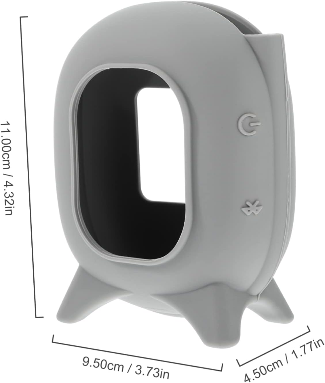 OSOLADY Silicone Cover for Wireless Speaker Compact Portable Speaker Case Storage Protection Sleeve for Clip image number 4