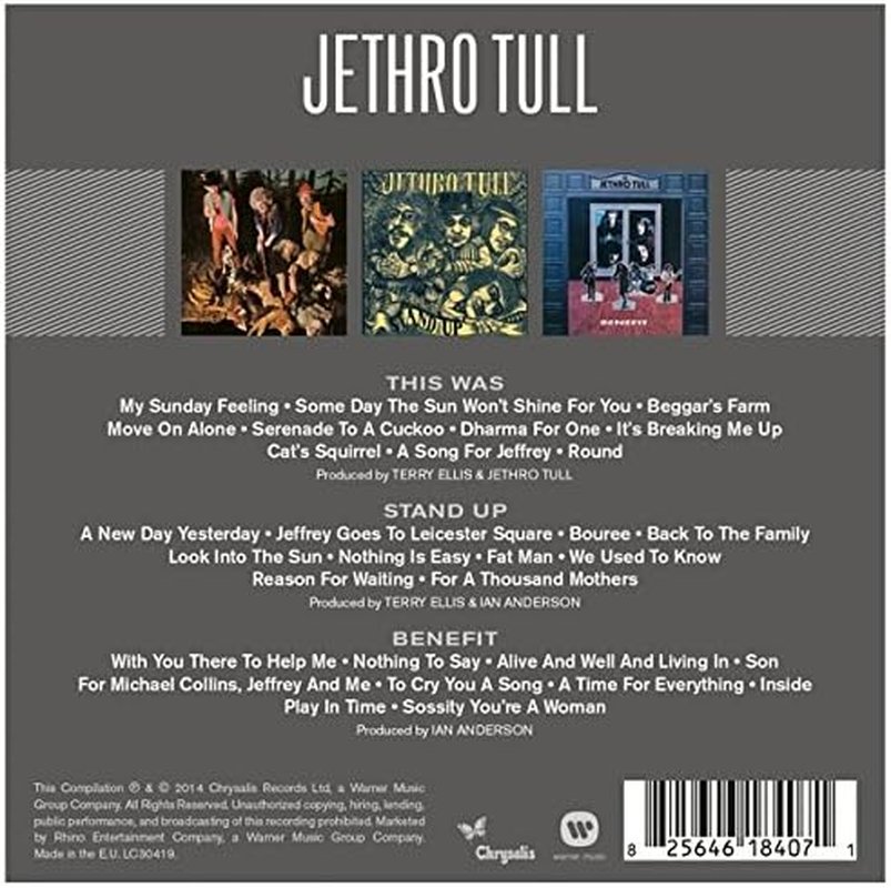 TRIPLE ALBUM COLLECTION THE: JETHRO TULL image number 2