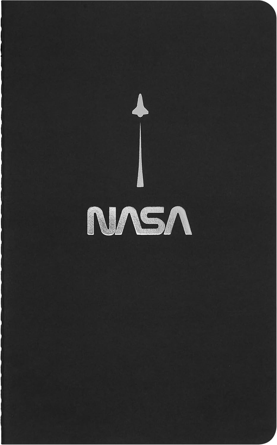 Moleskine Limited Edition Nasa-Inspired Cahier Journals, Soft Cover, Large (5" X 8.25"), Plain, Black/Gray, 80 Pages (Set of 2) image number 4