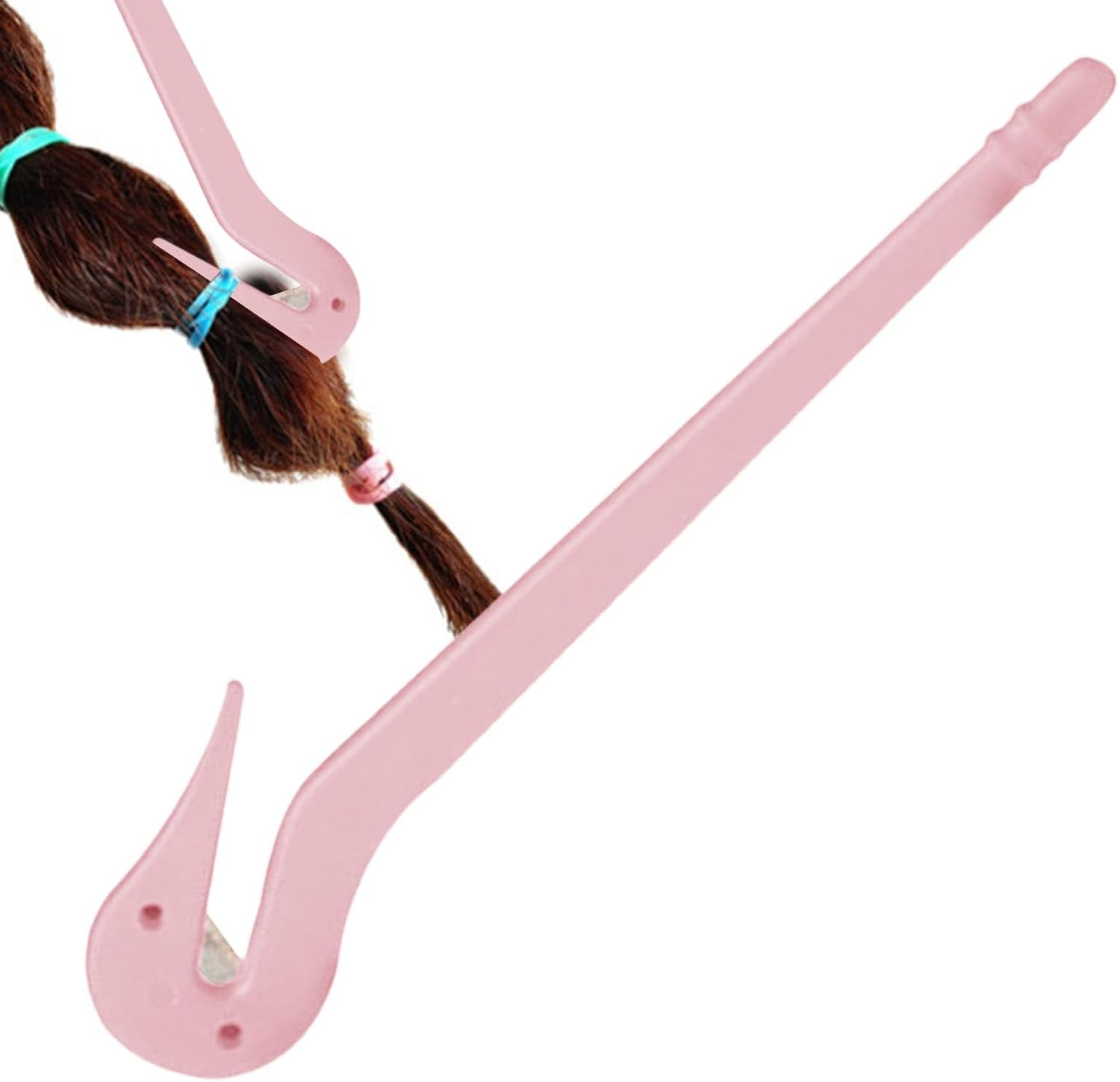 Hair Elastic Tie Cutter - Elastic Cutter for Hair Ties | Portable Elastic Hair Ties Cutter Tool, Elastic Tie Cutter for Kids Girls Hair Bands - Yellow image number 4