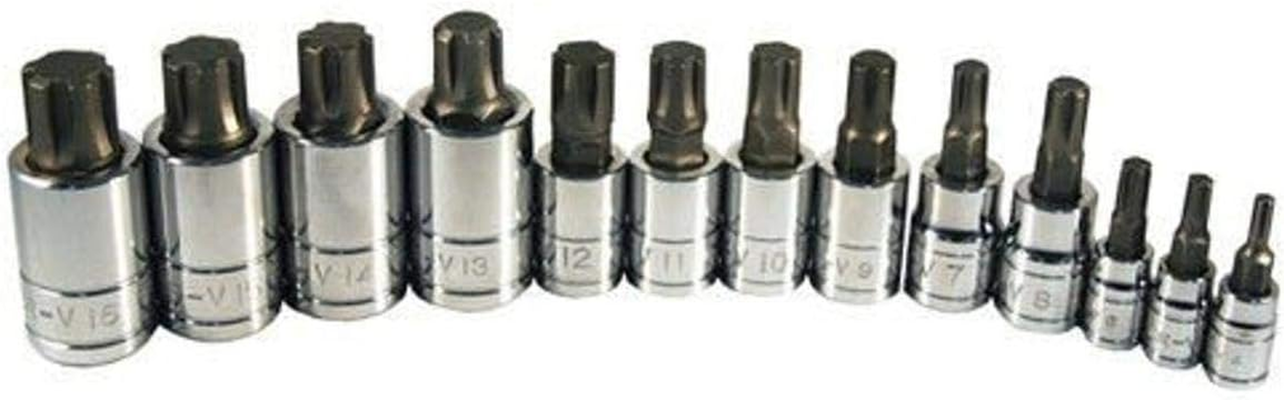 ATD Tools 13780 13-Piece Ribe Bit Socket Set