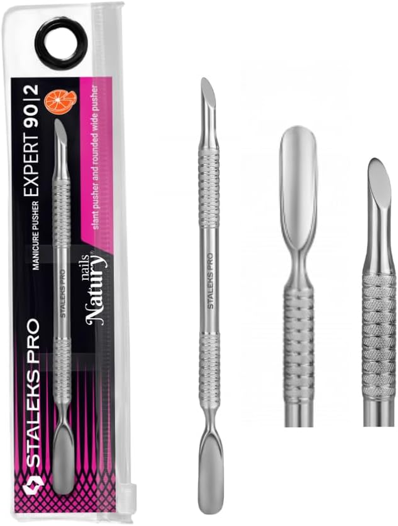 STALEKS PRO Expert PE-90/2 Cuticle Pusher Manicure Pedicure image number 1