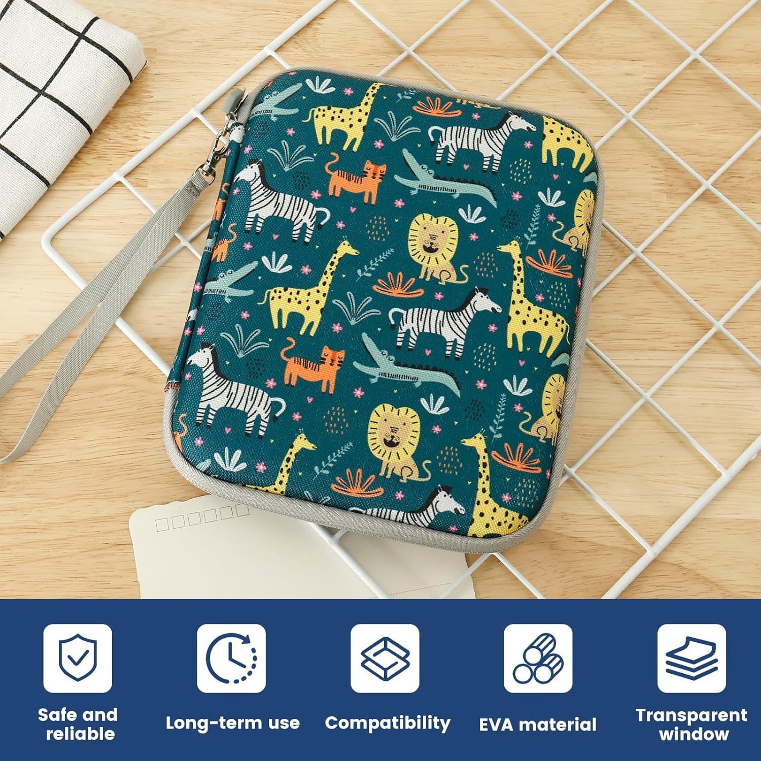 Card Case for Yoto Cards, Soft Portable Folder, 80 Pockets Card Binders Holder Folder Album Book Protectors, Ringless Game Trading Card Protective Organize Folder (Dark Blove) - Dark Blove image number 5