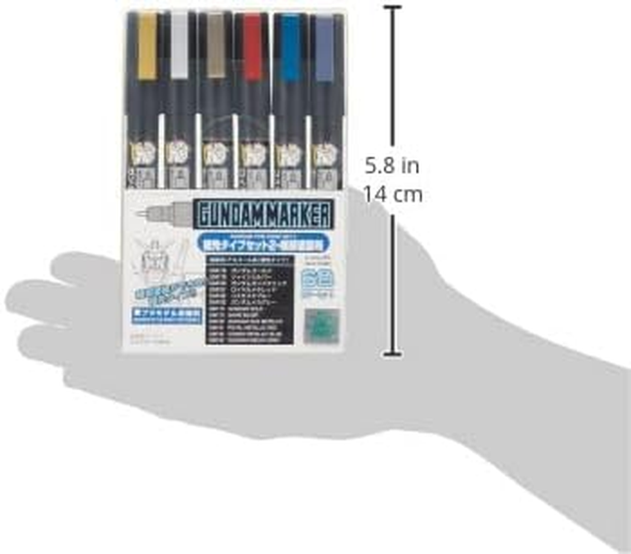 Mr. Hobby GUNDAM - Gundam Marker AMS-126 Fine Edge Set 2