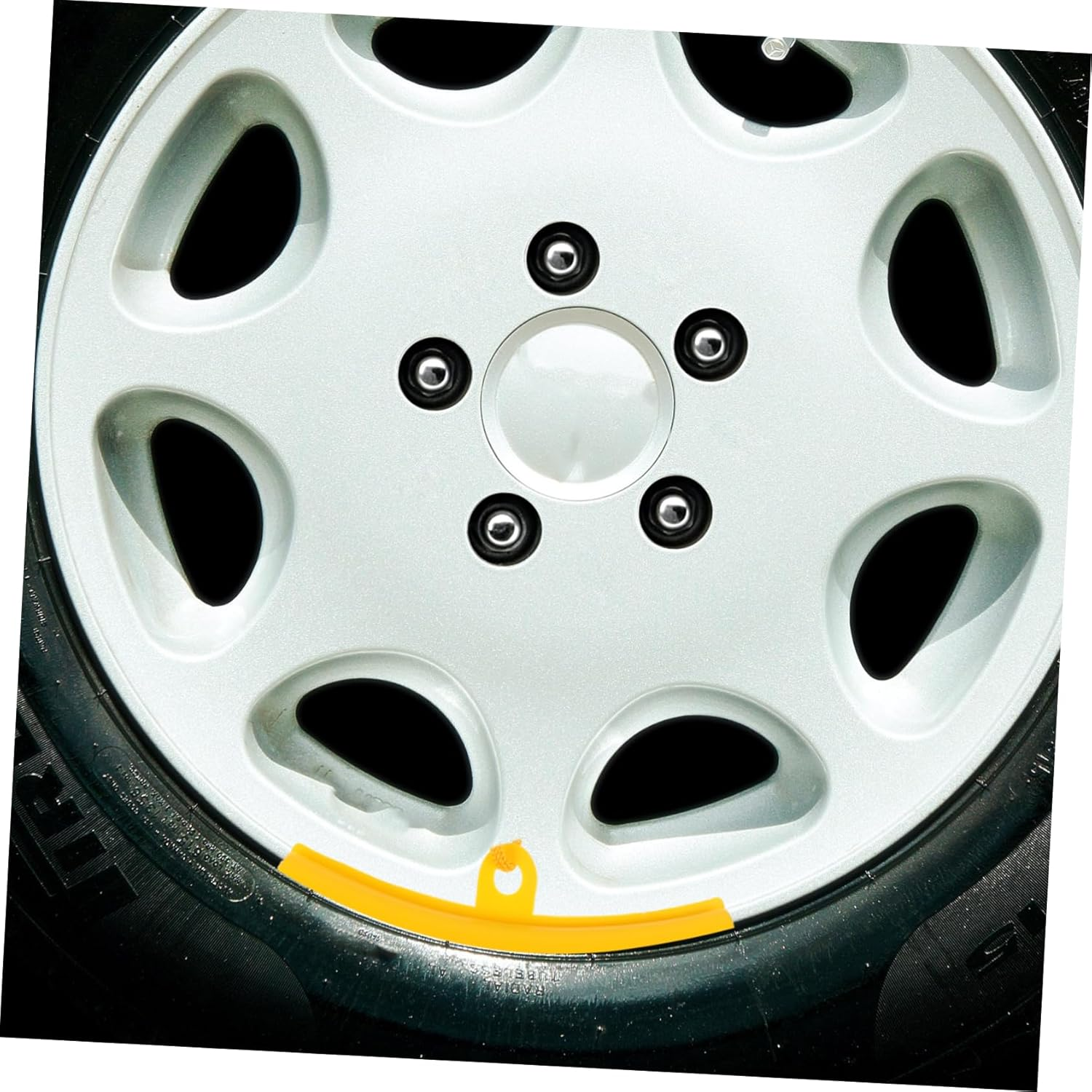 SUPVOX 5Pcs Car Rim Protectors Wheel Rim Covers for Automotive Motorbike Accessories Parts image number 3