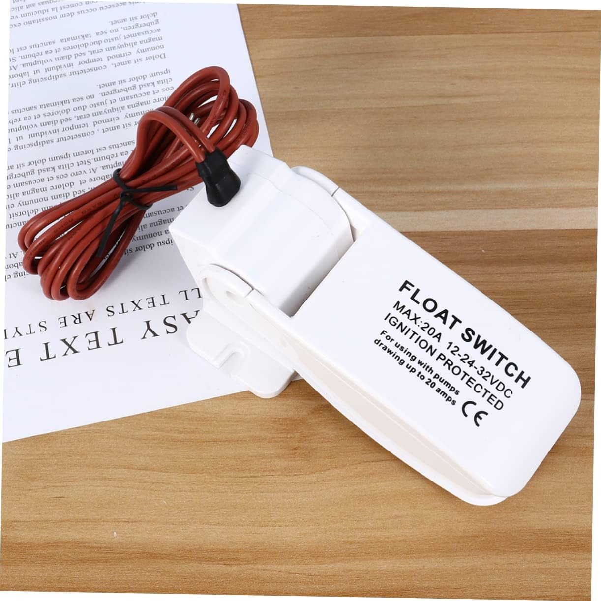 KOMBIUDA Automatic Bilge Pump Float Water Level Controller 12V Submersible Electric Pump Built-In Float Switch for Boats Caravans and Pools image number 2