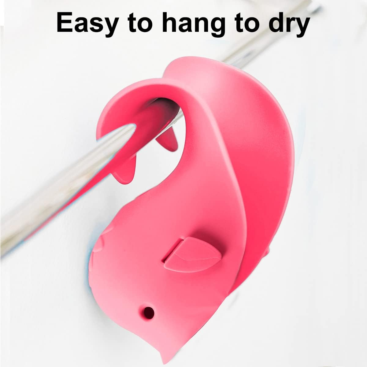 Spout Cover for Bathtub, Faucet Cover Baby Bathroom Tub Silicone Faucet Protector for Kids, Bath Spout Cover for Baby Toddlers - Pink image number 3