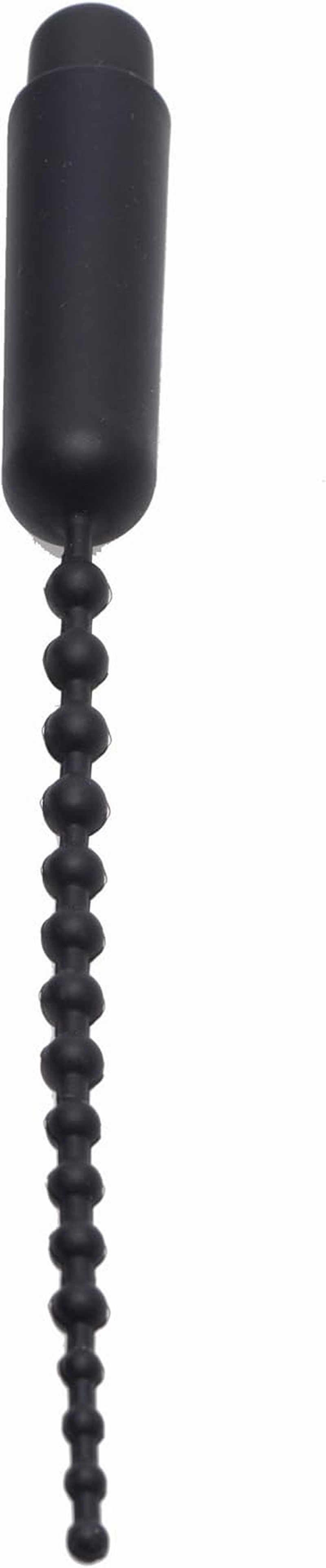 Master Series Dark Rod Vibrating Beaded Silicone Sound image number 2
