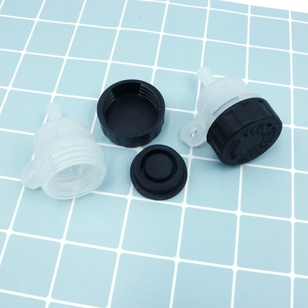 Namvo 6 Piece Motorcycle Parts Universal Brake Container Front Fluid Bottles Oil Cup Motorcycle Master Brake Cylinder Straight Head image number 5