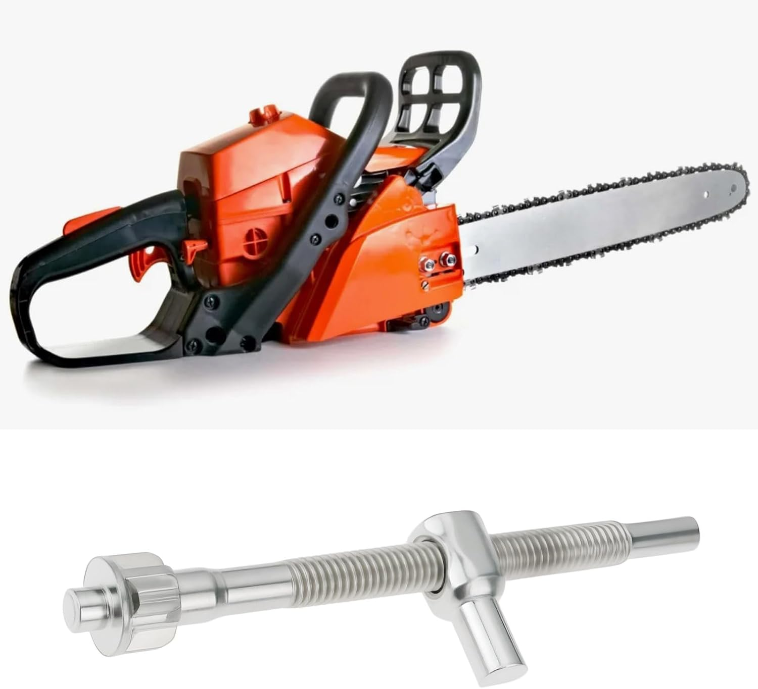 Emsea 2 Sets 68Mm Adjustable Chainsaw Tension Screw Nut Set for Most Electric Saws image number 3