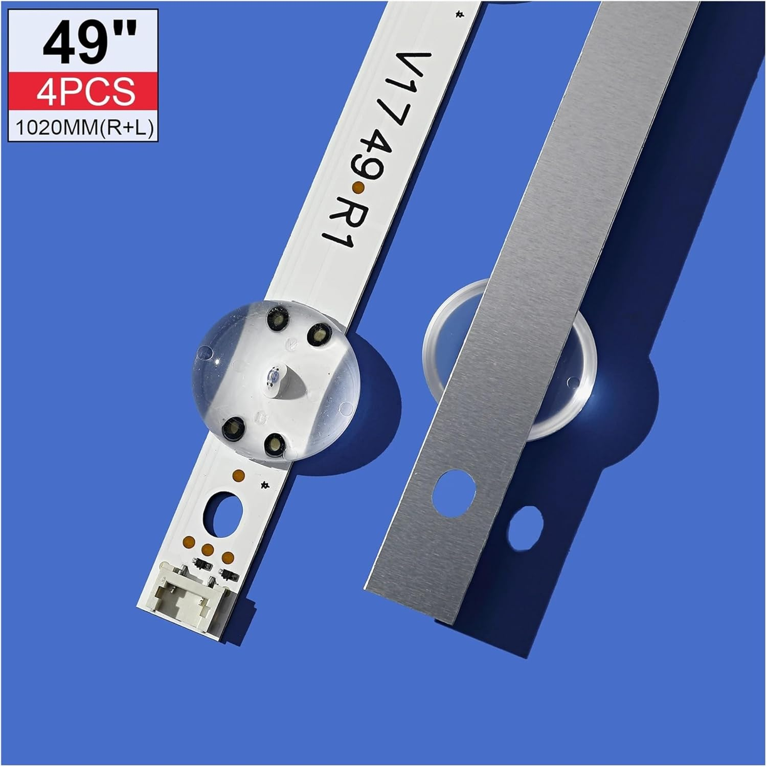 LED Backlight Strip for L-G 49UJ701V 49LJ614V 49UV340C 49UJ651V 6525 49UJ670V 49UJ675V 49UJ634V 49UJ655V 49LV340C V1749R1L1