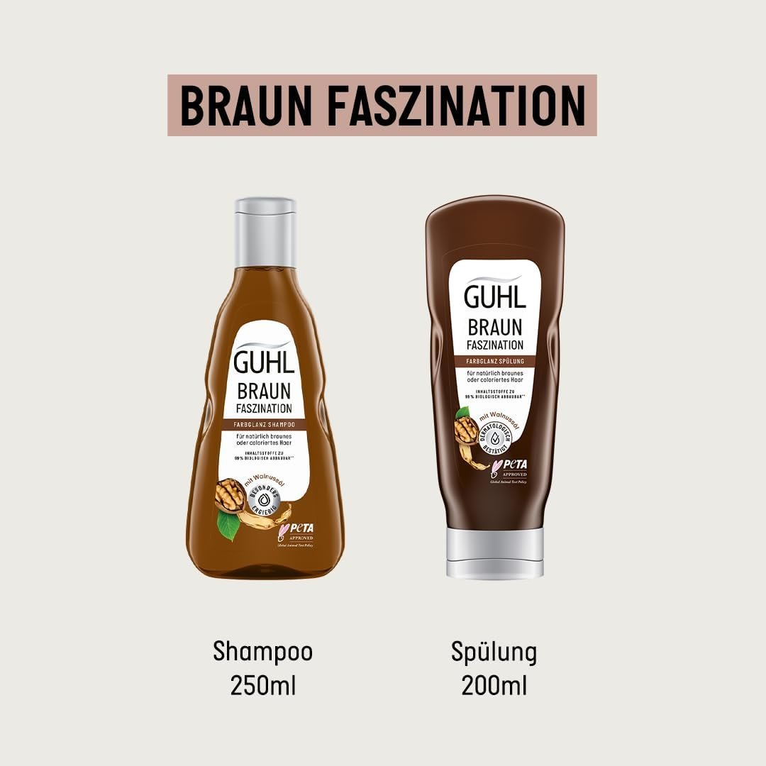 Guhl Braun Fascination Conditioner 200 Ml Hair Type: Brunette, Brown image number 6