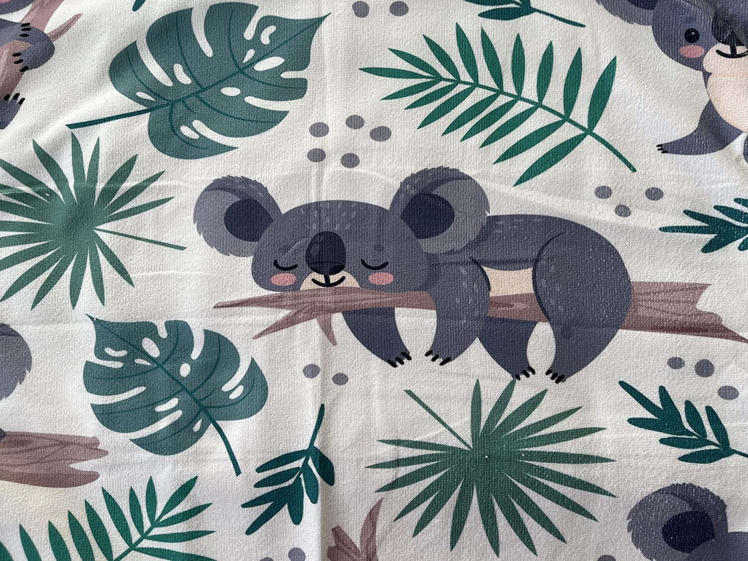 HALO Towel Halo Aqua Microfiber Koala Beach Towel Blanket for Kids Swimming Changing Robe with Hood, Surfing, Bathing & Quick Dry (Kids (65Cm*73Cm)) image number 1