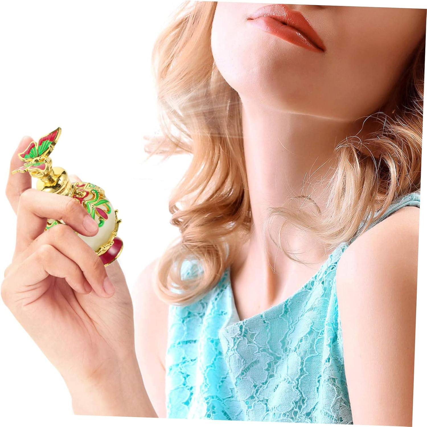 GARVALON Flavor Bottles Perfume Sample Bottle Empty Perfume Container for Cosmetic Liquid Storage and Decorative Handicraft Usage Random Color image number 5