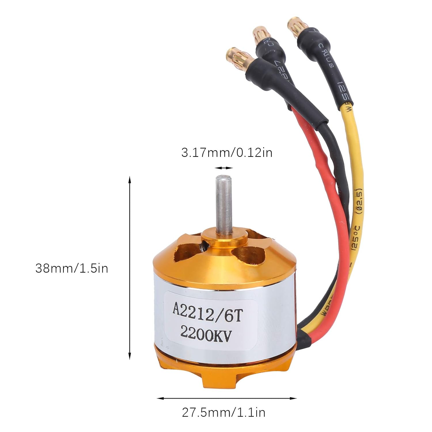 RC Plane Motor Kit for RC Plane Helicopter, Professional 6035 Propeller RC Remote Control Aircraft 40A XT60T ESC Combo Kit Complete Motors SG90 Servo 2212 KV2200 Brushless Motor image number 2