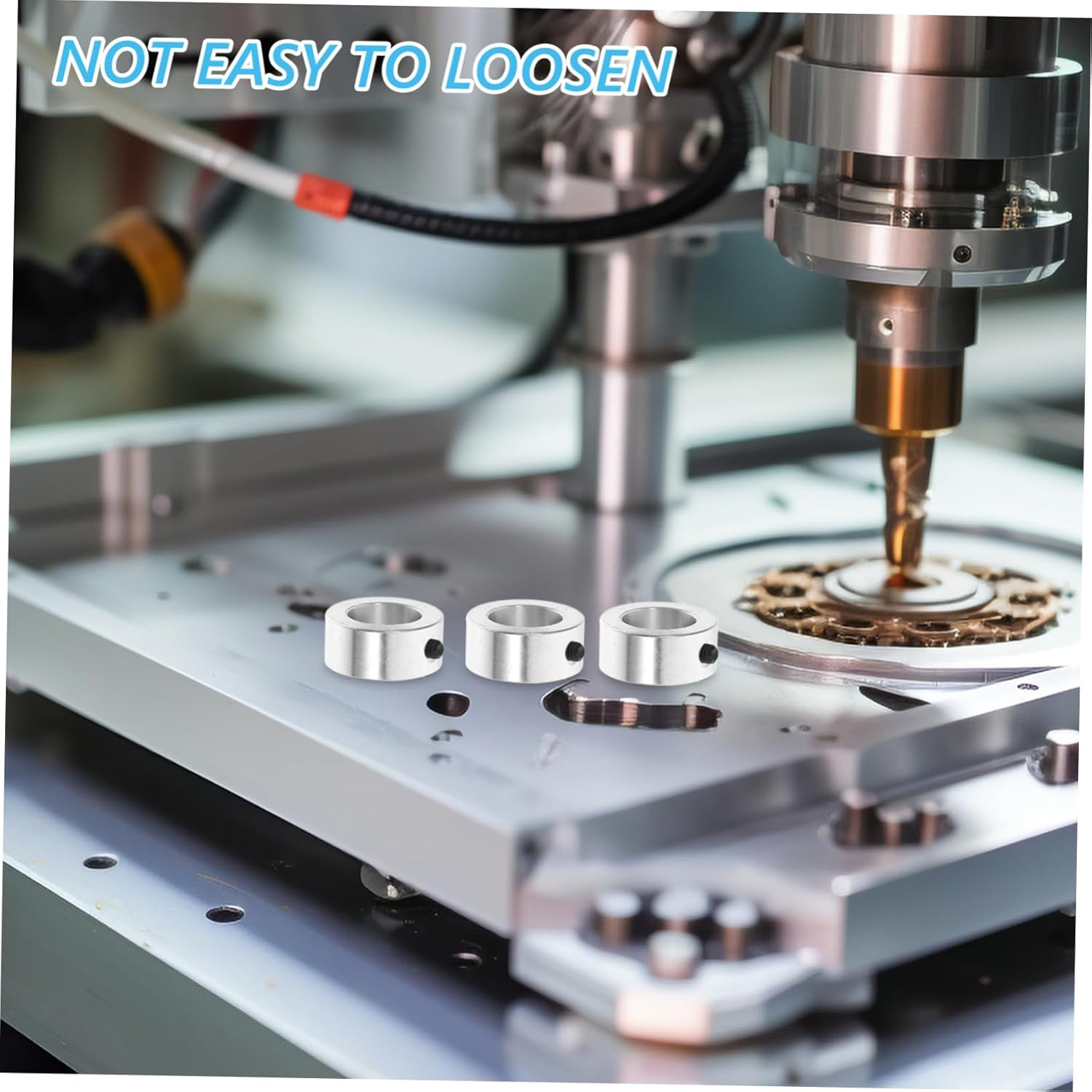 FUNOMOCYA Motor Base Hexagonal Wrench Drive Shaft Adjustment Ring Automotive Drive Shaft Installation Tools Steel Locking Ring Accessories image number 5