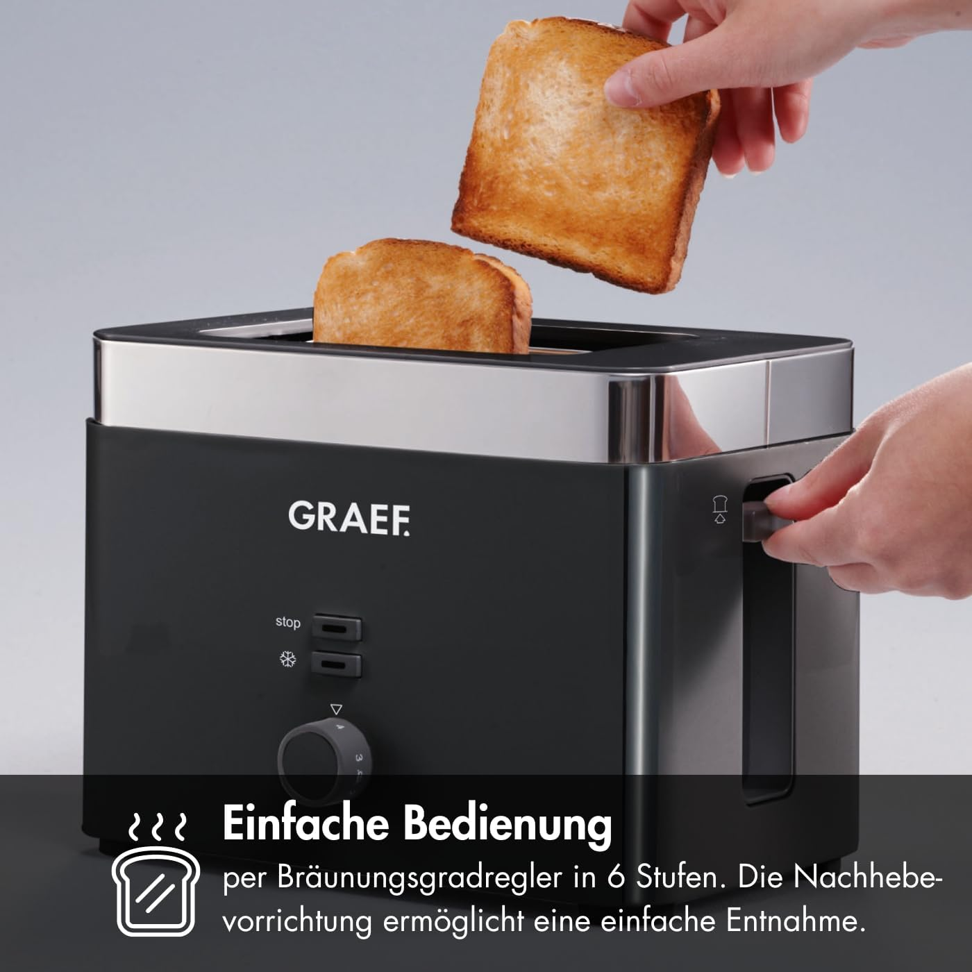 Graef Toaster to 62, Schwarz