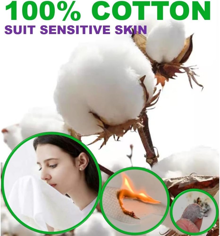 Premium Compressed Towel Tablet, Essential Face Washcloths for Travel, Camping, Hiking, Sports and Beyond, Portable Disposable Thicker Larger, Pure Cotton, 20PCS image number 1