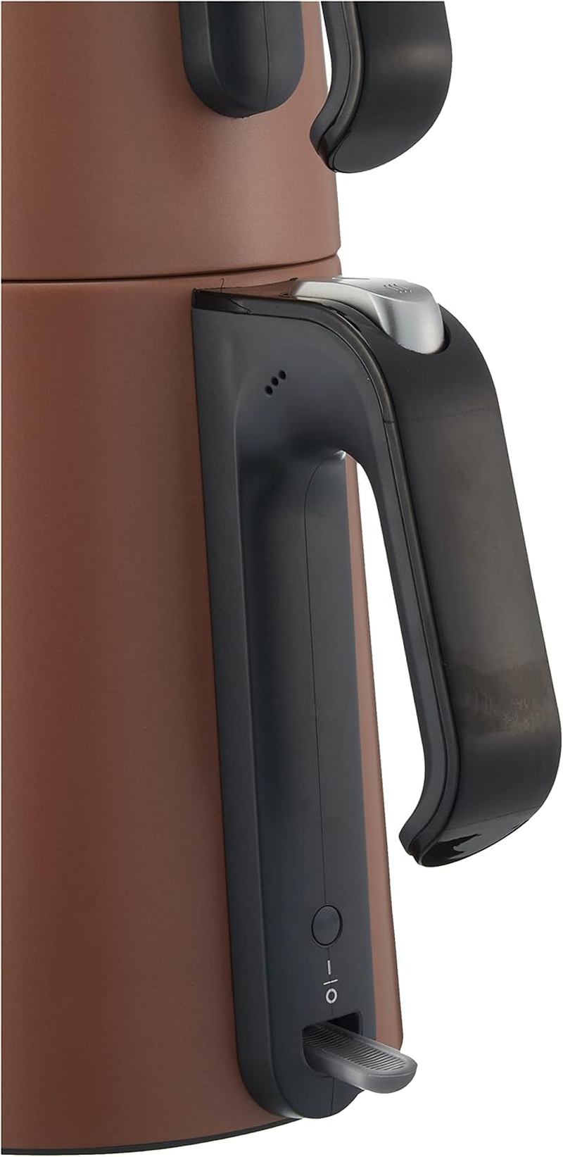 Arzum Tea Makers, Electric Turkish Tea Maker, 1650 W Power, 1.2 L Teapot, 1.8 L Kettle, Stainless Steel, Keep Warm Function, Boil Dry Protection, Wireless Use, Copper Red - Stainlesssteel image number 5