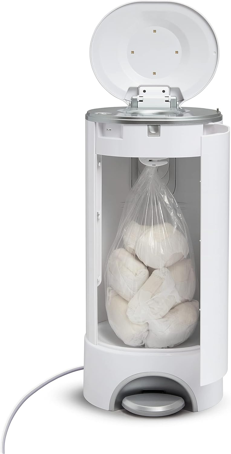 Munchkin&reg; UV Snap, Seal & Toss Diaper Pail Refill Bags, Holds 600 Diapers, 20 Count image number 4