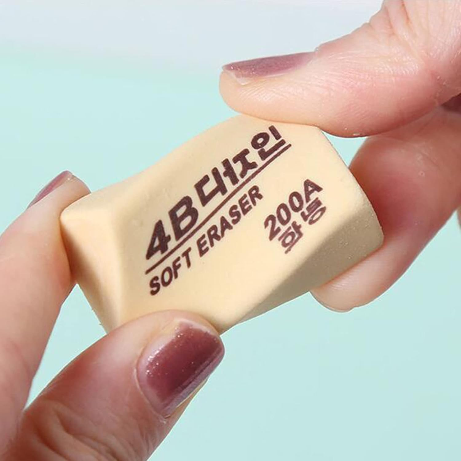 Dreamm 4B Erasers 30 Pack Pencil Erasers Yellow Erasers for Kids Bulk for Students School Supplies Office Prize Gifts Classroom Set（Trumpet） image number 5