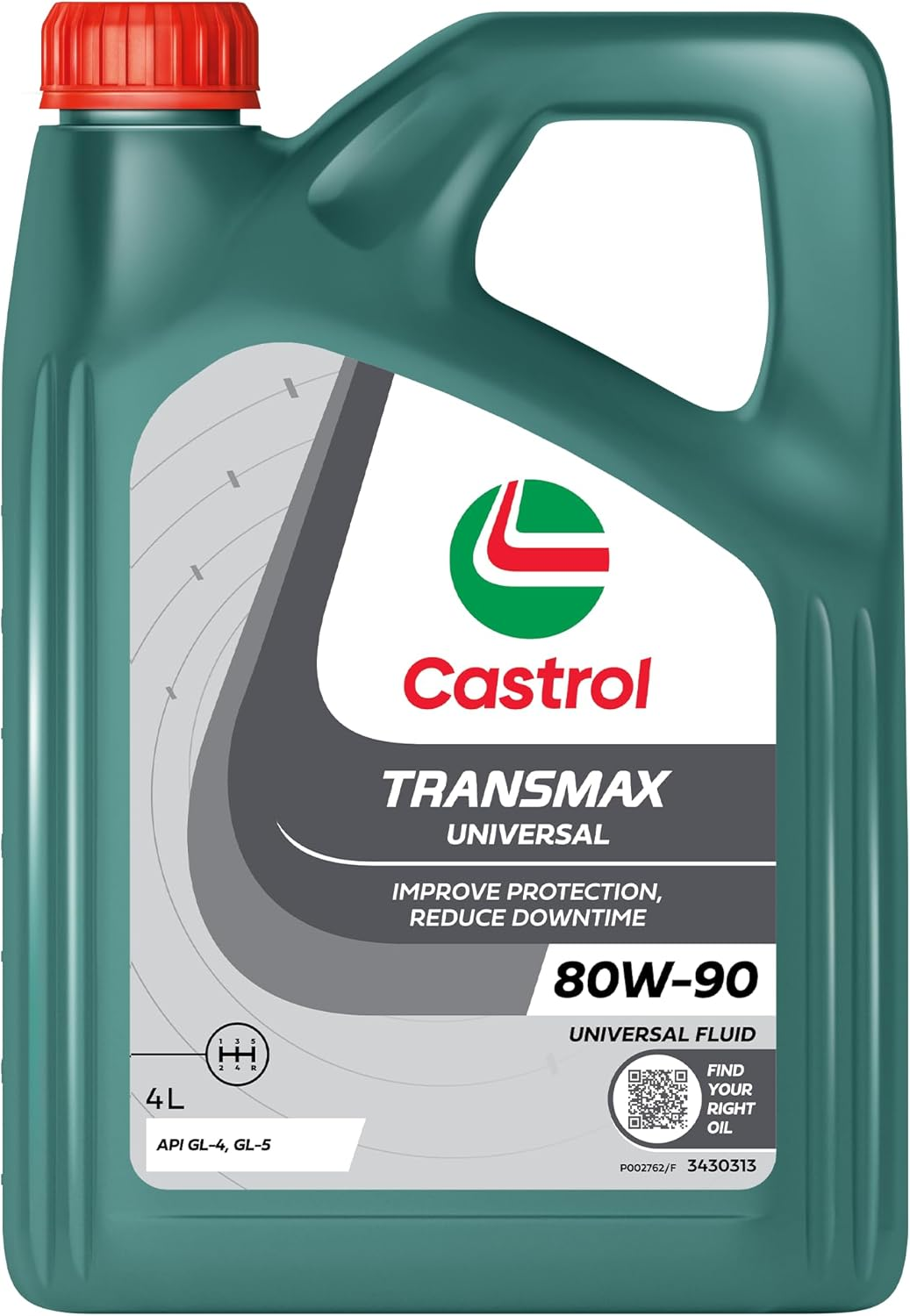 Castrol EPX 80W-90 Transmax Axle Automotive Gear Oils 4 Litre