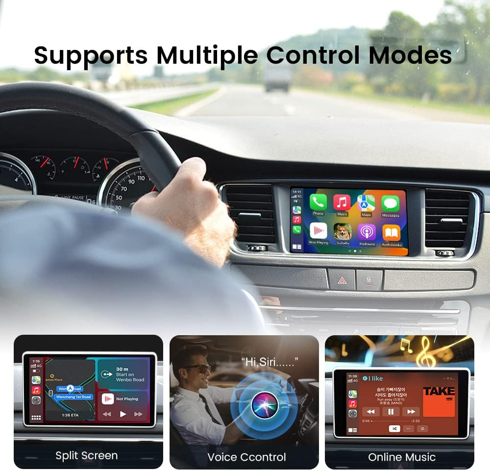 Carlinkit 5.0 2Air, Wireless Adapter for Carplay/Android Auto, Wireless Carplay Dongle, Android Auto Wireless Adapter, Suit for Cars with OEM Wired Carplay&Android Auto, for I-Phone and Android Phone image number 1