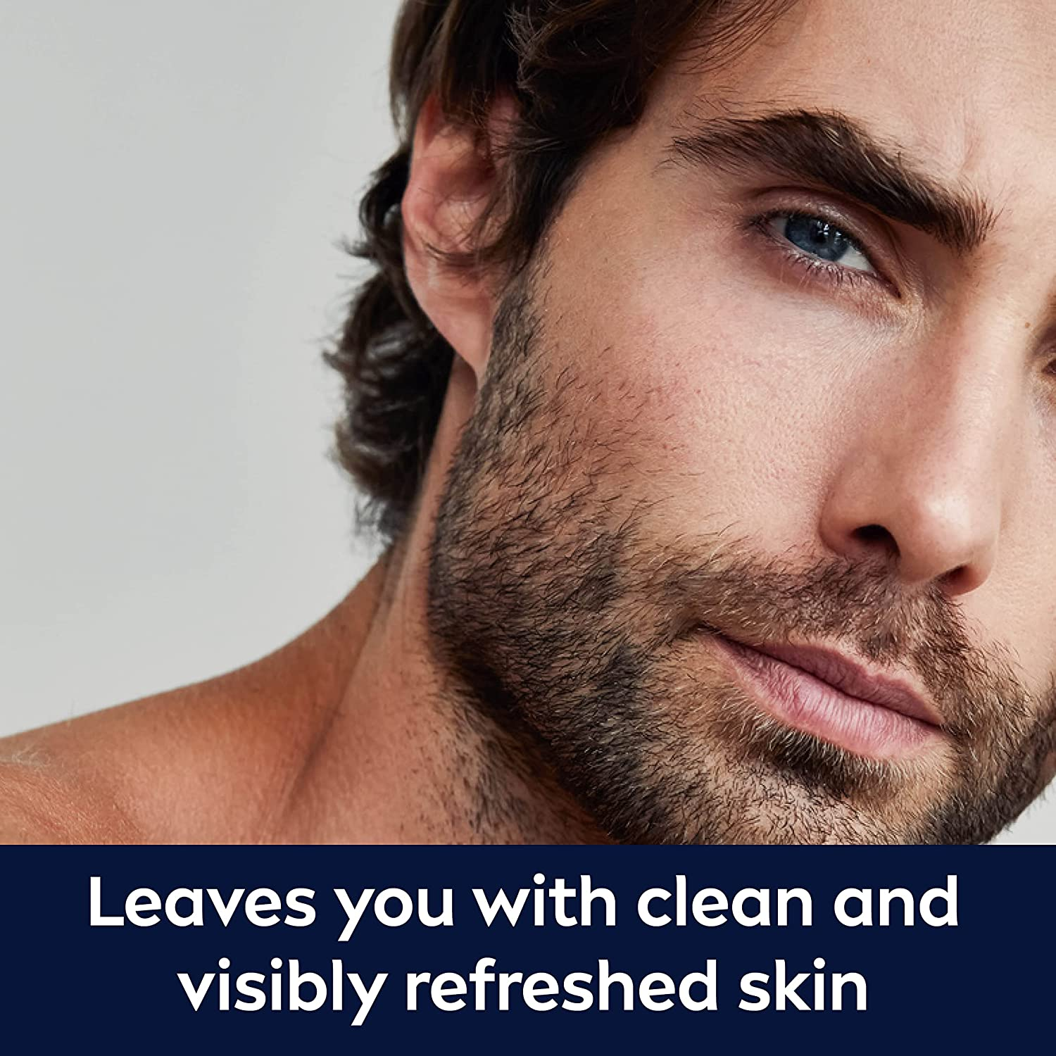 NIVEA MEN Clear Effect Oil Control Exfoliating Face Scrub 100Ml | with Salicylic Power | Unclogs Pores and Clears Impurities | Cleanses Excess Oil | Removes Shine