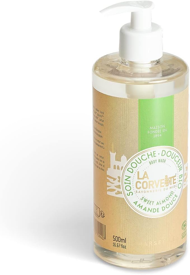 Organic Sweet Almond Shower Care, 500 Ml image number 6