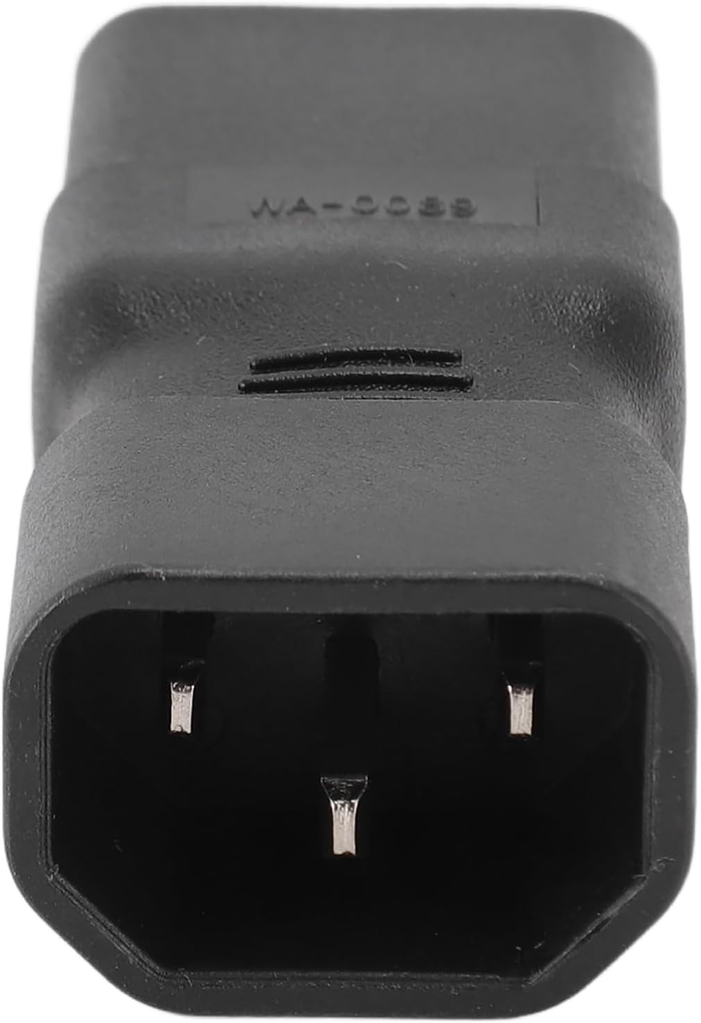 C14 to C19 Adapter,Iec320 C14 to IEC320 C19 Power Adapter, Flame Retardant, Heat Resistant, 10A-15A, with Integrated Molding Reinforcement for Server PDU, UPS Power Adapter image number 5