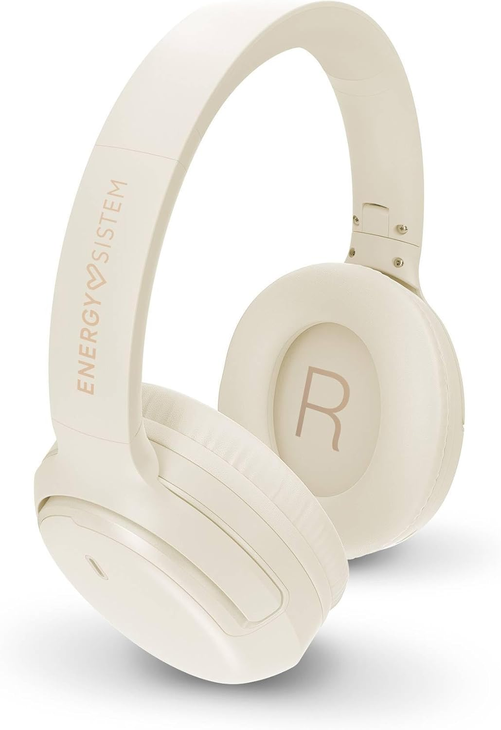 Energy Sistem Rizz Foldable Bluetooth Headphones with 50 Hour Battery, Fast Charge, Foldable Design, Deep Bass, Multi-Device Port, Voice Assistant and Recycled Plastic