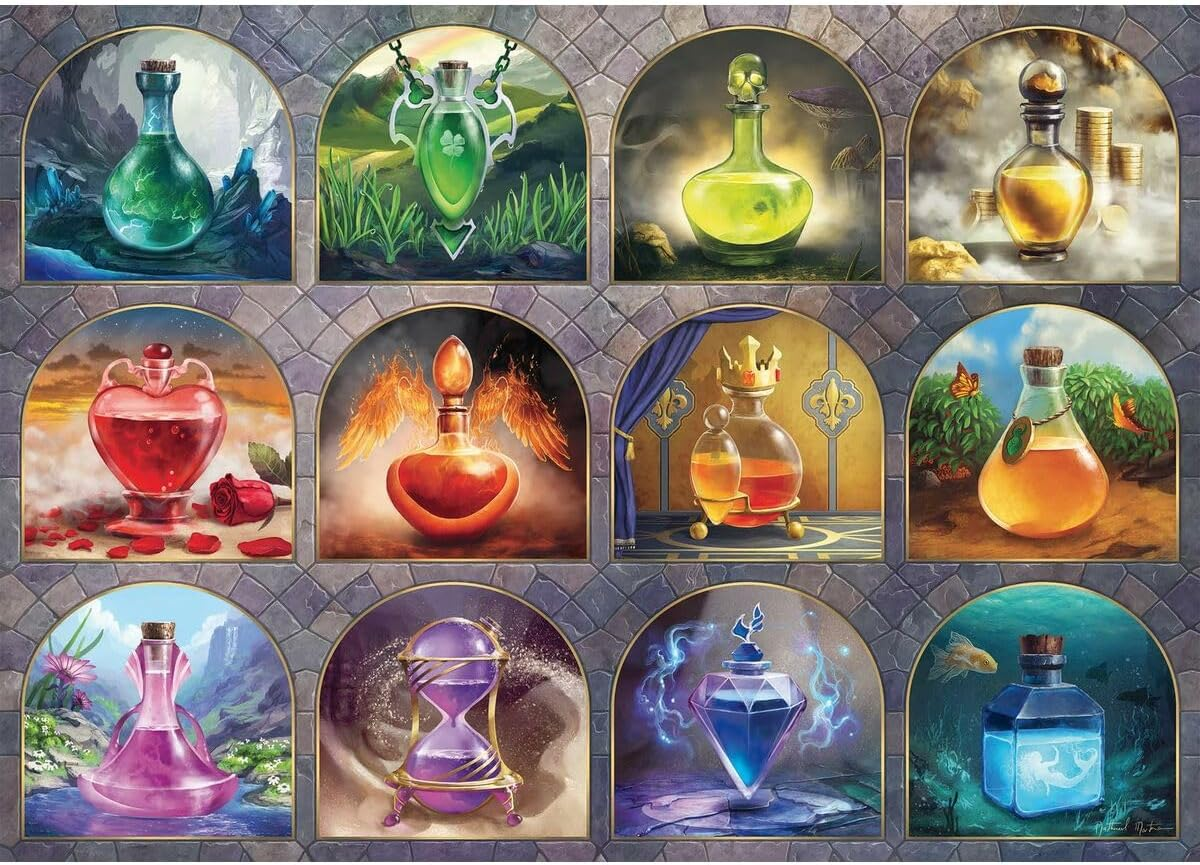 Ravensburger - Magical Potions Puzzle 1000 Pieces image number 2