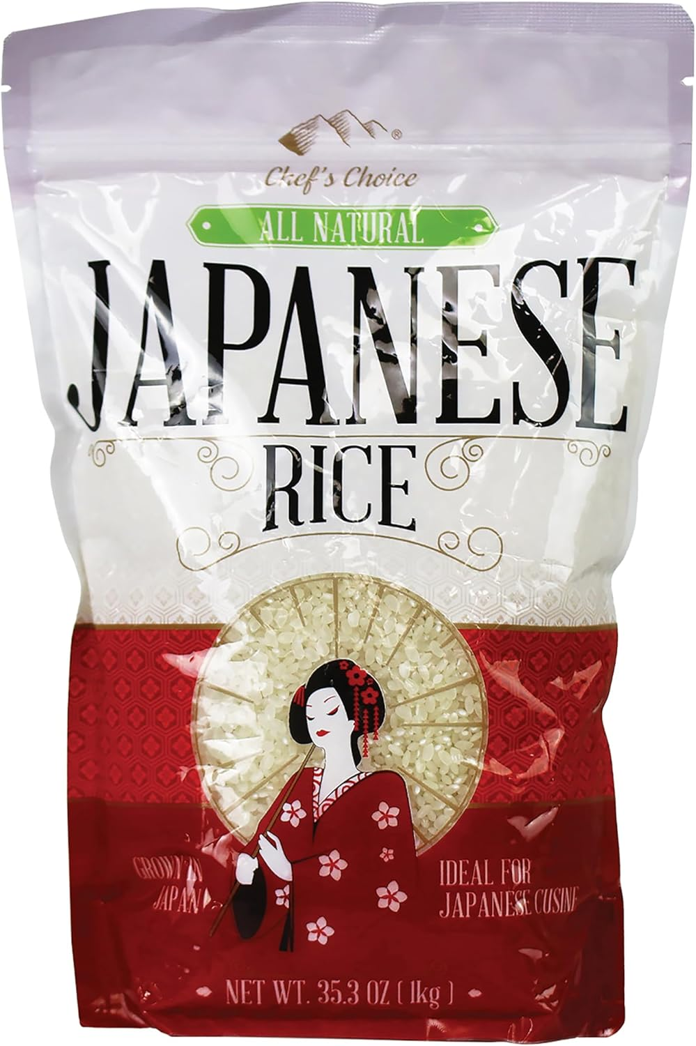 Chef&rsquo;S Choice All Natural Japanese Rice 1Kg image number 1